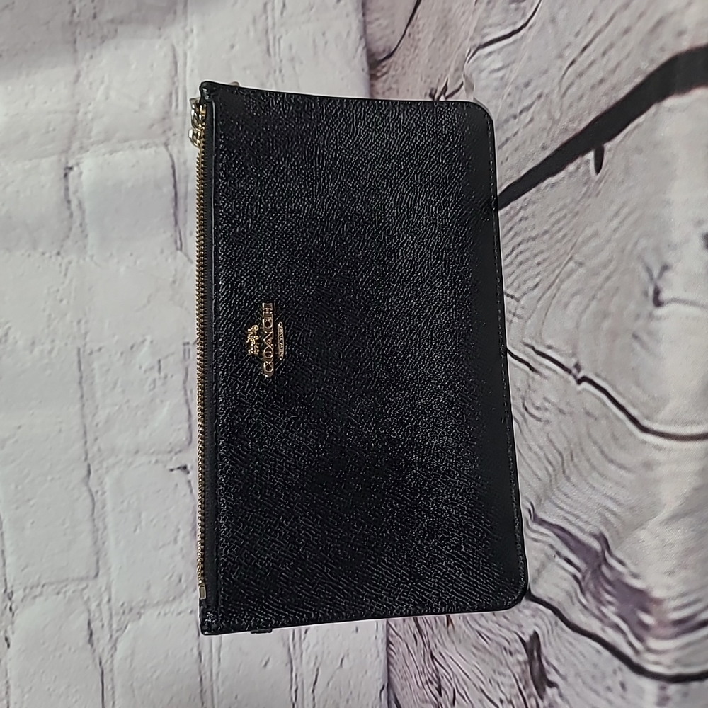 Coach Double Zip Large Wristlet
